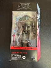 Load image into Gallery viewer, Star Wars Black Series Attack of the Clones Super Battle Droid Box Damage
