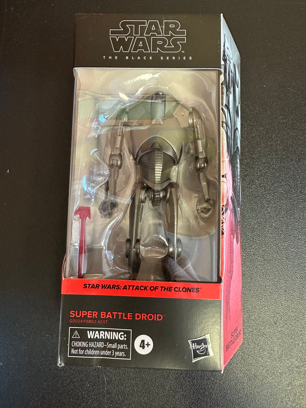 Star Wars Black Series Attack of the Clones Super Battle Droid Box Damage