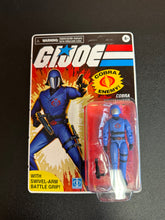 Load image into Gallery viewer, G.I. Joe Haslab 3.75” Cobra Commander Unpunched Card Damage
