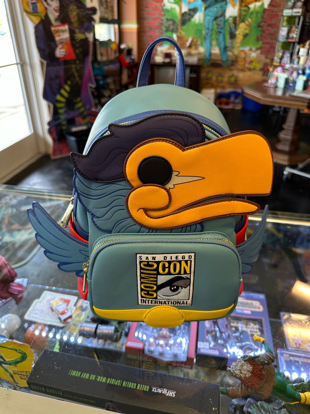SDCC TOUCAN POP LOUNGEFLY MINI BACKPACK PREOWNED