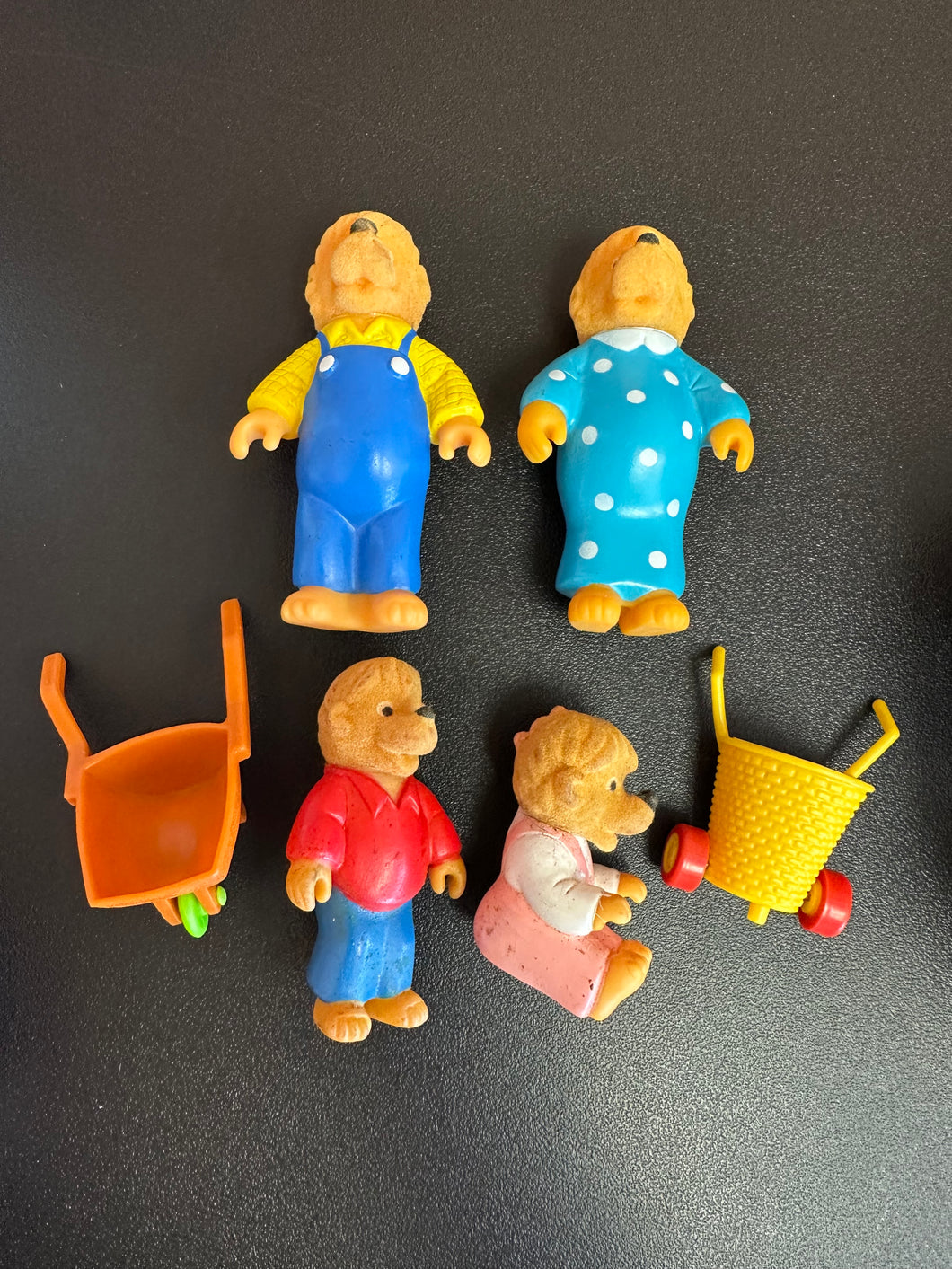 McDonald’s Berenstain Bears Toy Set of 4 Preowned Incomplete