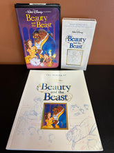 Load image into Gallery viewer, The Making of Beauty and the Beast VHS tapes &amp; Book Preowned
