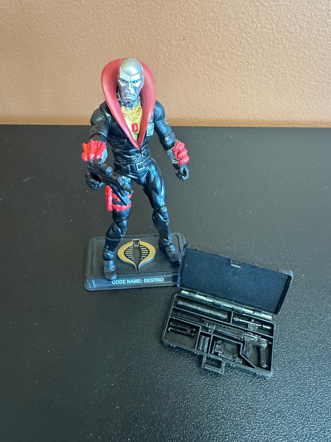 Hasbro G.I. JOE 50th ANNIVERSARY Destro LOOSE FIGURE Preowned