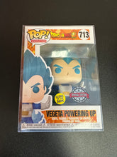 Load image into Gallery viewer, FUNKO POP DRAGONBALL SUPER VEGETA POWERING UP GITD SPECIAL 713
