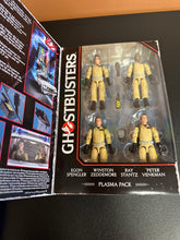 Load image into Gallery viewer, Hasbro Ghostbusters Plasma Pack 40th Anniversary O-Ring 4 Pack Figures
