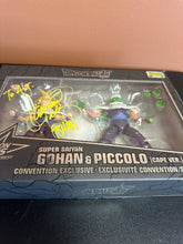 Load image into Gallery viewer, DRAGONBALL SUPER DRAGON STARS SERIES SIGNED STEPHANIE NADOLNY SUPER SAIYAN  GOHAN &amp; PICCOLO [CAPE VER.] EE CONV. EXCLUSIVE NO COA
