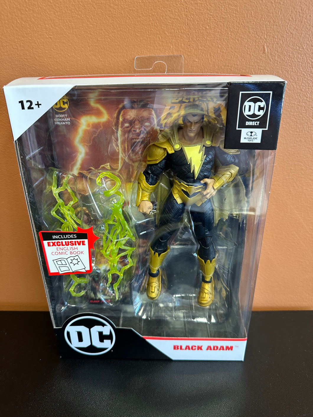 DC DIRECT BLACK ADAM PAGE PUNCHERS ACTION FIGURE