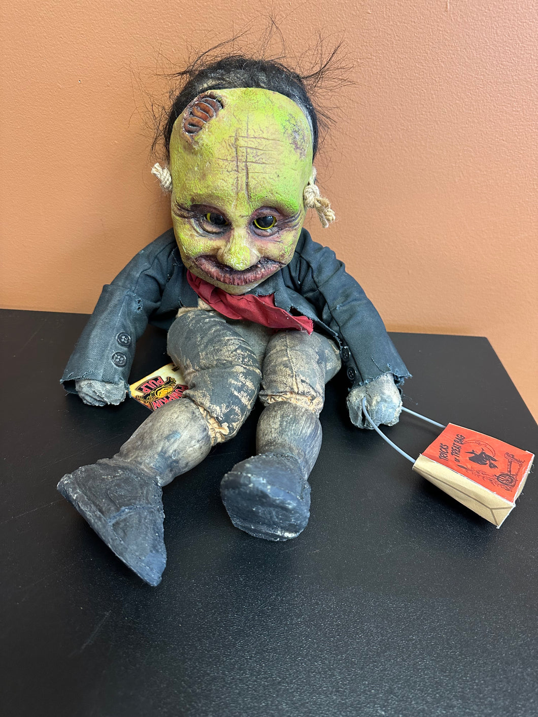 Pumpkin Pulp RIP Handmade Doll