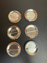 Load image into Gallery viewer, Power Rangers Cartoon Button Lot of 6 Preowned
