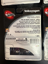 Load image into Gallery viewer, Hot Wheels 100% Volkswagen Series Set 1-4 Card Damage
