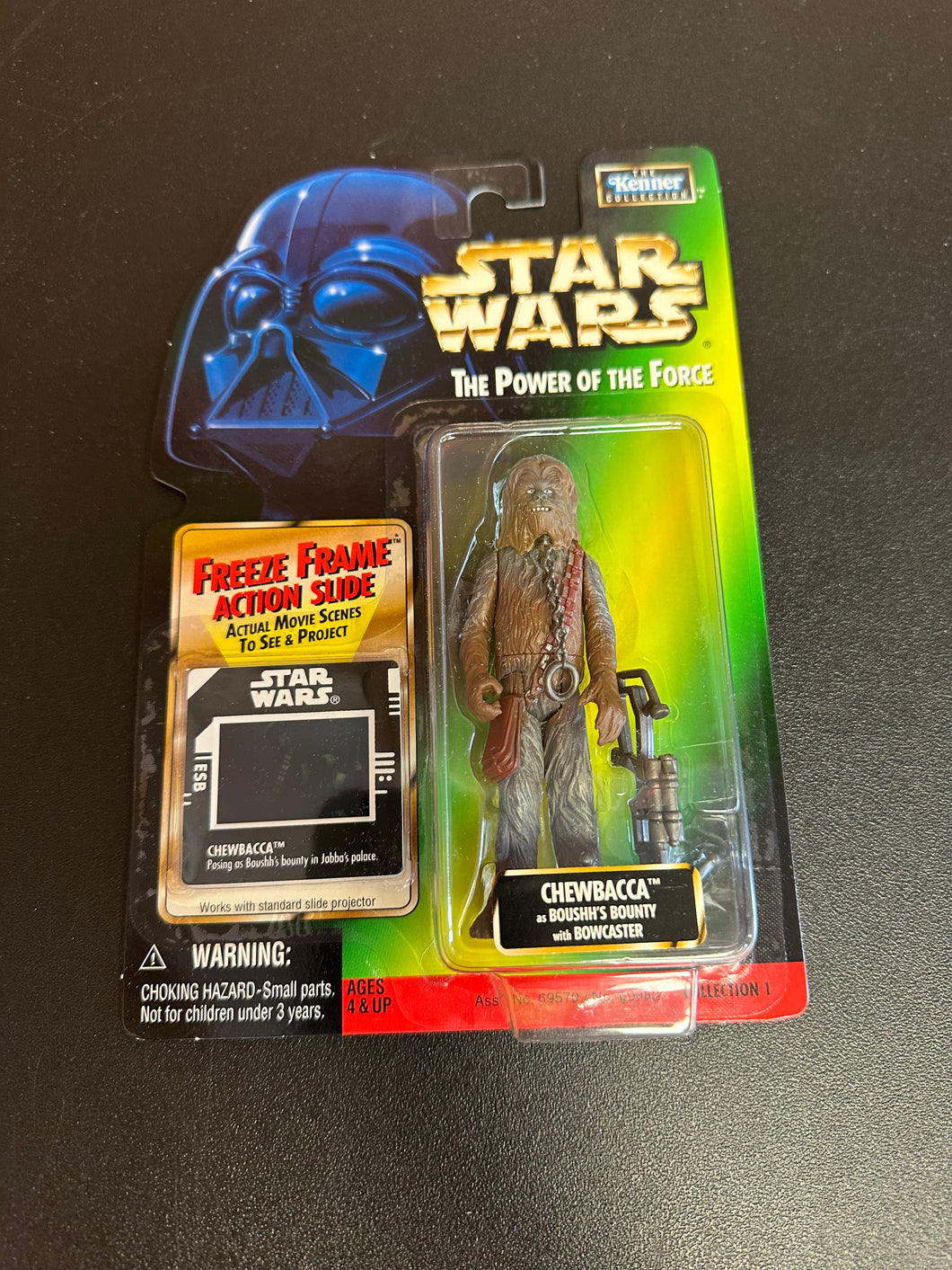 KENNER STAR WARS POWER OF THE FORCE FREEZE FRAME CHEWBACCA BOUSHH’S BOUNTY COLLECTION 1