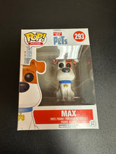 Load image into Gallery viewer, FUNKO POP THE SECRET LIFE OF PETS MAX 293
