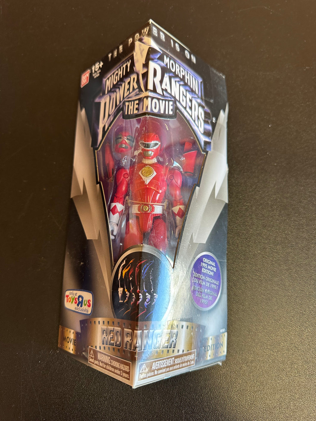 Bandai MMPR Movie Edition Red Ranger Toys R Us Exclusive