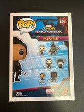 Load image into Gallery viewer, FUNKO POP MARVEL THOR RAGNAROK VALKYRIE 244 BOX DAMAGE
