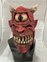 Load image into Gallery viewer, Zagone Studios Red Cyclops Face Mask
