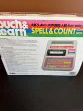 Load image into Gallery viewer, Playtime 1987 Touch &amp; Learn Spell &amp; Count Works!
