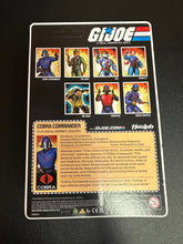 Load image into Gallery viewer, G.I. Joe Haslab 3.75” Cobra Commander Unpunched Card Damage
