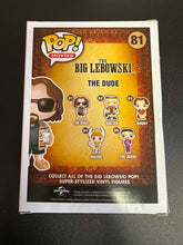 Load image into Gallery viewer, FUNKO POP THE BIG LEBOWSKI THE DUDE 81 BOX DAMAGE
