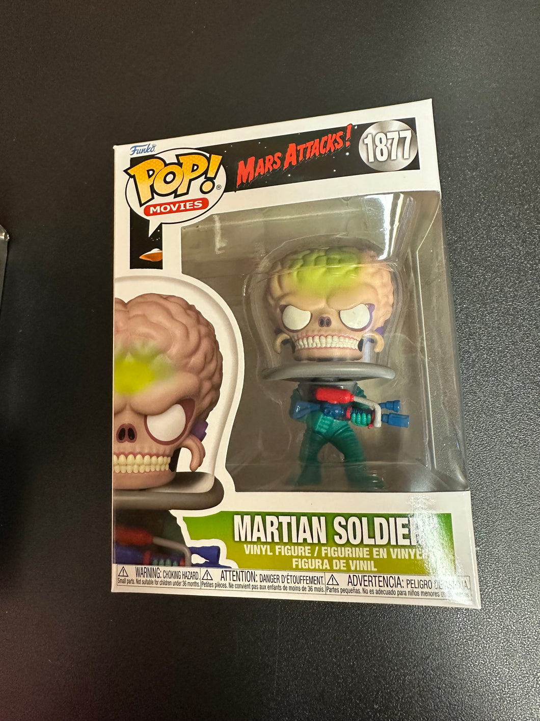 FUNKO POP MOVIES MARS ATTACKS! MARTIAN SOLDIER 1877