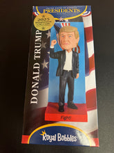 Load image into Gallery viewer, ROYAL BOBBLES DONALD TRUMP FIGHT! BOBBLEHEAD LIMITED EDITION
