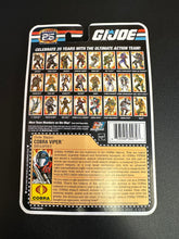 Load image into Gallery viewer, Hasbro G.I. Joe 25th Anniversary Infantry Cobra Viper
