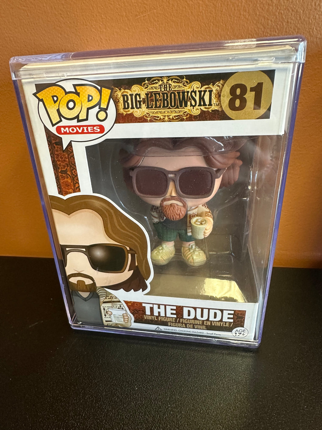 FUNKO POP THE BIG LEBOWSKI THE DUDE 81 BOX DAMAGE