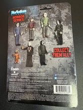 Load image into Gallery viewer, REACTION HORROR SERIES HALLOWEEN MICHAEL MYERS FIGURE PREOWNED TAPED TO CARD NO KNIFE
