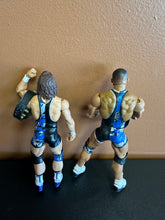 Load image into Gallery viewer, WWE Chad Gable &amp; Jason Jordan Then Now Forever NXT Loose Figures
