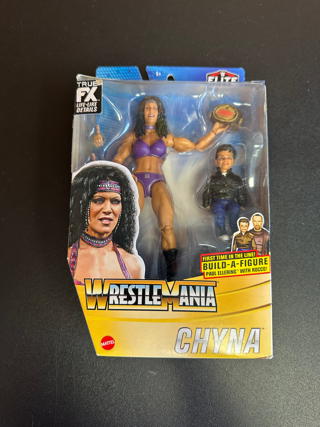 Mattel WWE Elite Wrestlemania Chyna Action Figure Box Damage