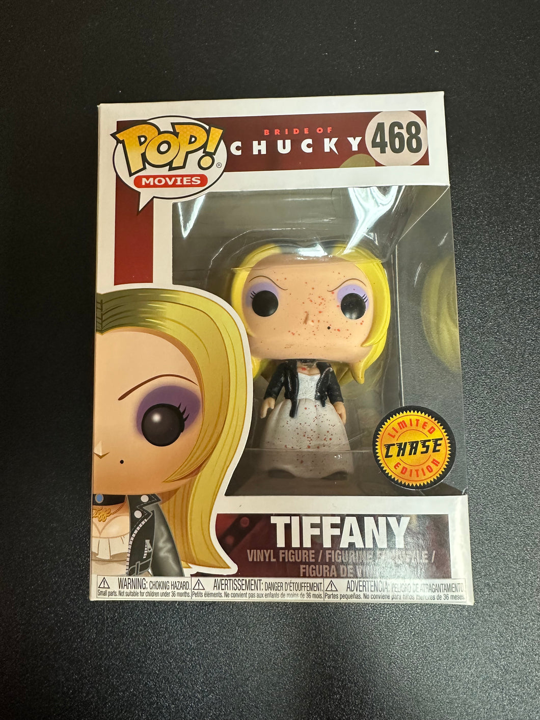 FUNKO POP BRIDE OF CHUCKY TIFFANY CHASE 468