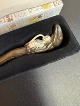 Load image into Gallery viewer, Harry Potter Mystery Wand Series Death Eater Snake Wand with Mini Mask and Stand
