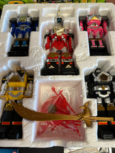 Load image into Gallery viewer, Bandai Saban’s MMPR Deluxe Shogun Megazord Preowned Complete Figure with Accessories
