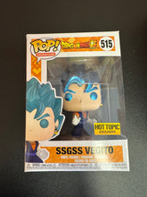 Load image into Gallery viewer, FUNKO POP DRAGONBALL SUPER SSGS VEGITO HOT TOPIC 515
