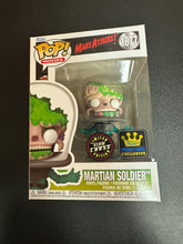 Load image into Gallery viewer, FUNKO POP MOVIES MARS ATTACKS! MARTIAN SOLDIER SPECIALTY SERIES GLOW CHASE 1877
