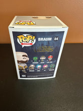 Load image into Gallery viewer, FUNKO POP GAMES LEAGUE OF LEGENDS BRAUM 04 BOX DMG
