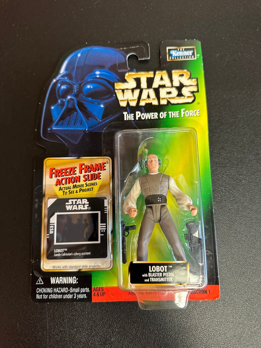 KENNER STAR WARS POWER OF THE FORCE FREEZE FRAME LOBOT COLLECTION 1