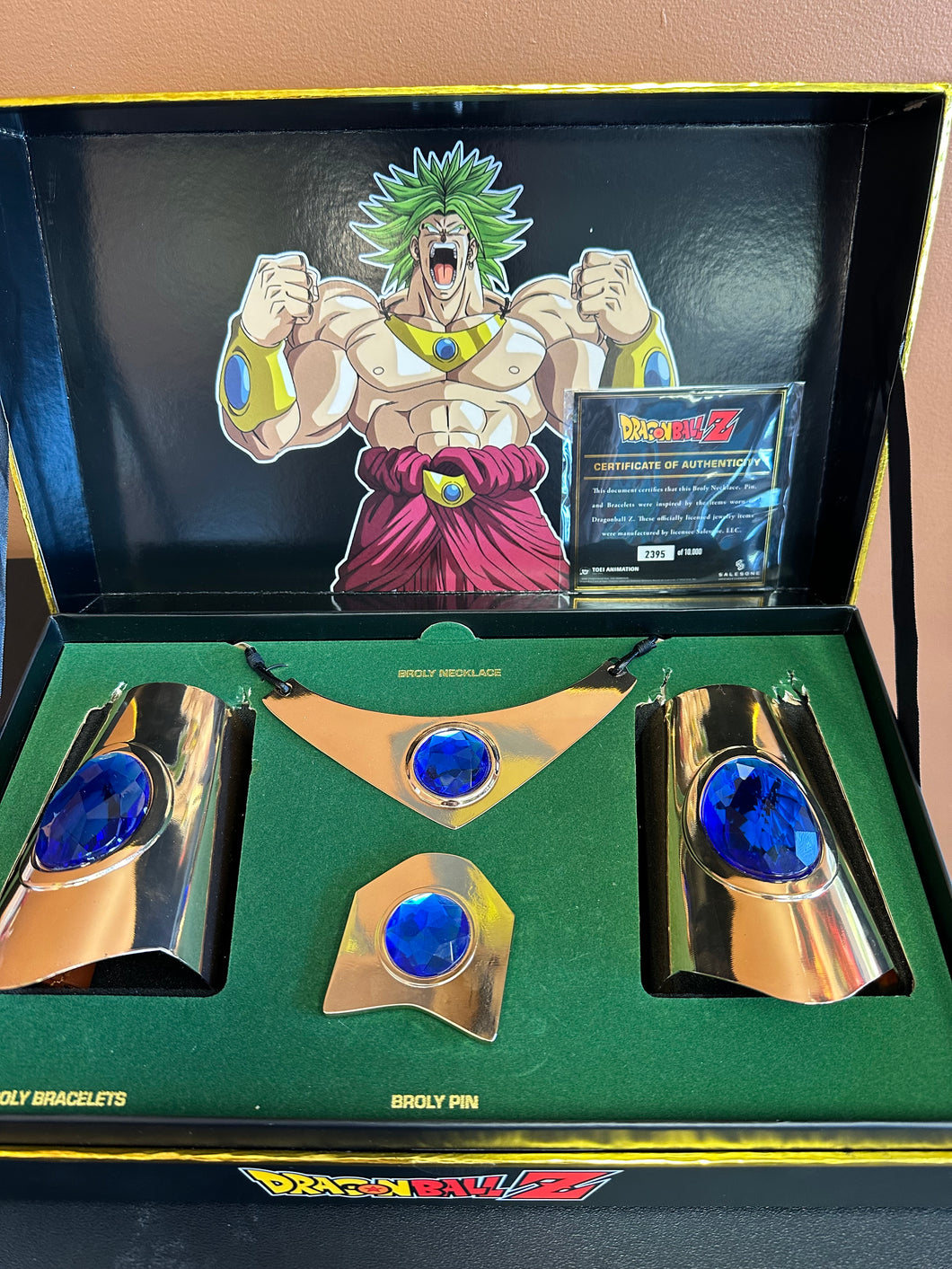 Salesone Dragonball Z Super Broly Gift Box Set GameStop COA 2,395/10,000