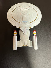 Load image into Gallery viewer, Star Trek U.S.S.Enterprise NCC-1701 6” Plastic Ship with Stand Preowned
