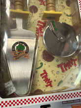 Load image into Gallery viewer, TMNT PIZZA SERVING SET CUTTER AND SPATULA
