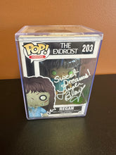 Load image into Gallery viewer, FUNKO POP THE EXORCIST REGAN “Sweet Dreams!” SIGNED BY Linda Blair DAMAGED 203 NO COA
