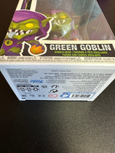 Load image into Gallery viewer, FUNKO POP MARVEL MECHSTRIKE MONSTER HUNTERS GREEN GOBLIN 991 BOX DAMAGE
