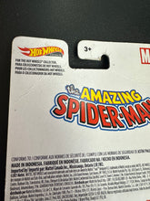 Load image into Gallery viewer, HOT WHEELS PREMIUM MARVEL THE AMAZING SPIDER-MAN SPIDER-MOBILE CARD DAMAGE
