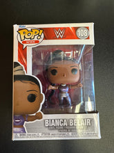 Load image into Gallery viewer, FUNKO POP WWE BIANCA BELAIR 108 BOX DAMAGE
