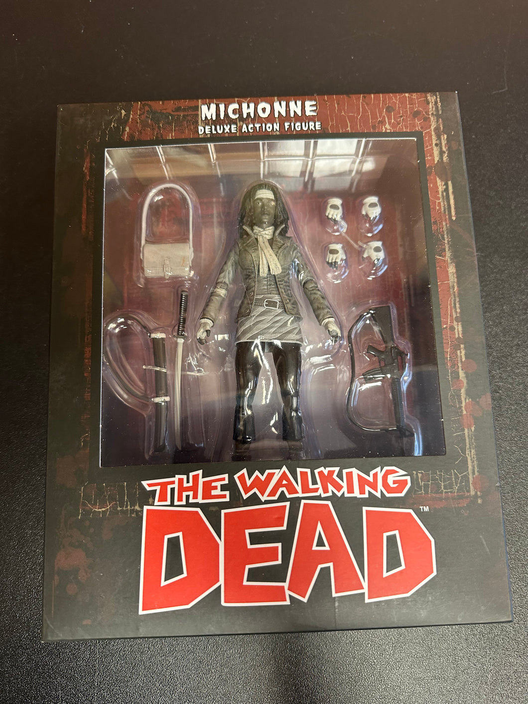 Diamond Select The Walking Dead Black & White Michonne Deluxe Action Figure