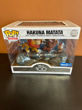 Load image into Gallery viewer, FUNKO POP MOMENTS DISNEY 100 LION KING HAKUNA MATATA WALMART 1313 BOX DAMAGE
