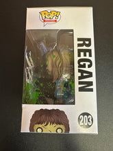 Load image into Gallery viewer, FUNKO POP THE EXORCIST REGAN “Sweet Dreams!” SIGNED BY Linda Blair DAMAGED 203 NO COA
