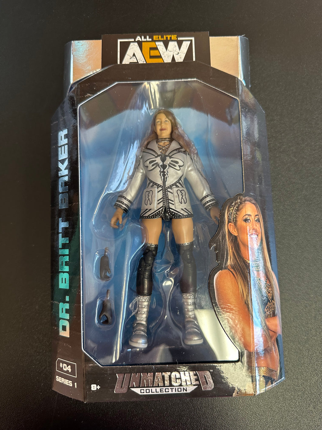 AEW UNMATCHED COLLECTION DR. BRITT BAKER #04 SERIES 1