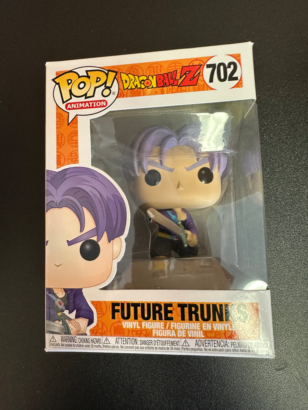 FUNKO POP DRAGONBALL Z FUTURE TRUNKS 702