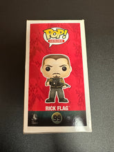 Load image into Gallery viewer, FUNKO POP SUICIDE SQUAD RICK FLAG 99 BOX DAMAGE
