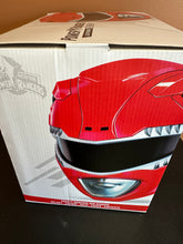 Load image into Gallery viewer, Hasbro MMPR Lightning Collection Mighty Morphin Red Ranger Helmet New Sealed
